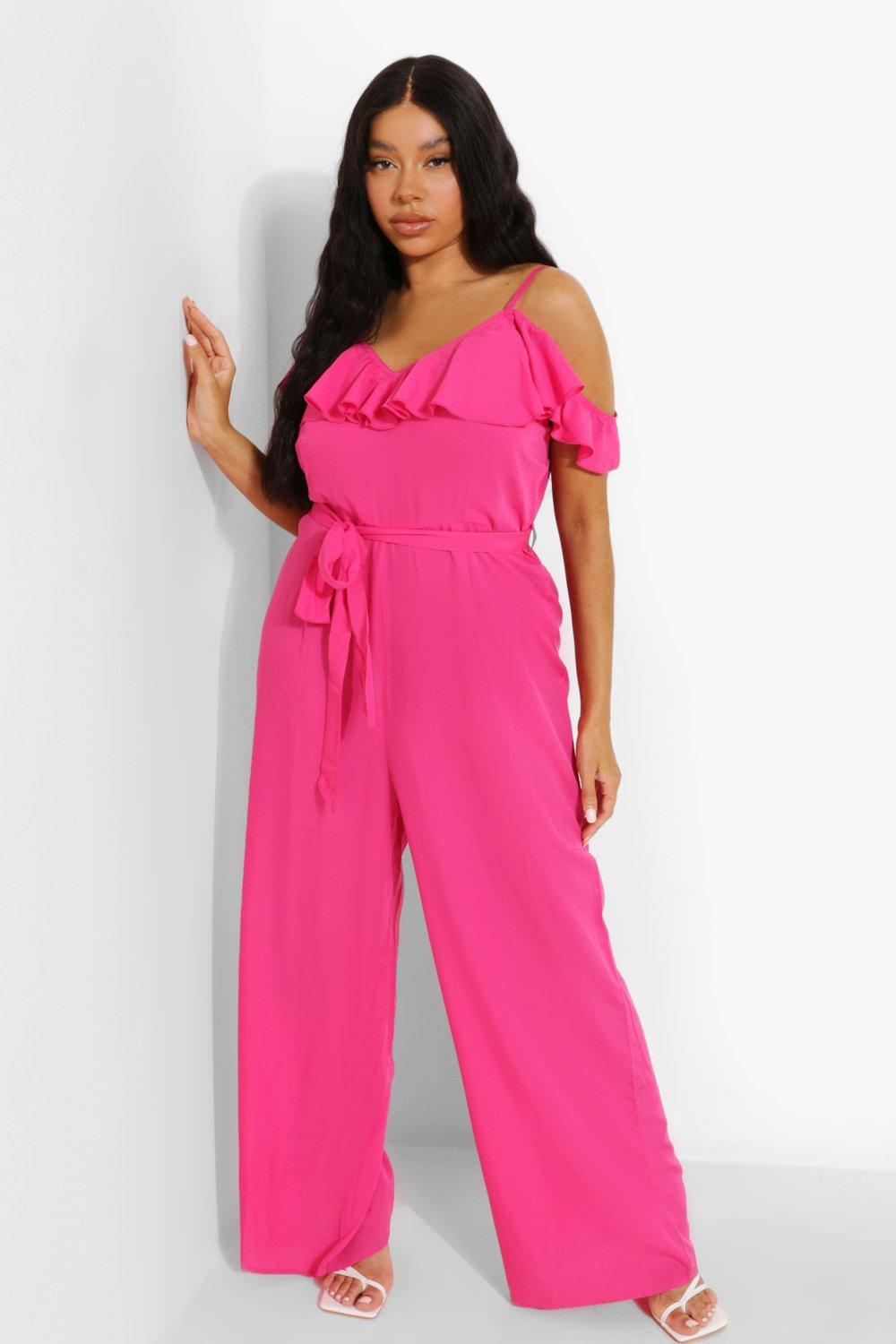 Cold shoulder cheap jumpsuit uk